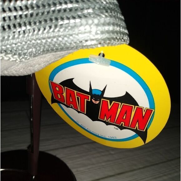 Just 4 Kids Vintage Batman DC Comics Kids Snapback Hat 1982 Graphic Print - Picture 6 of 10